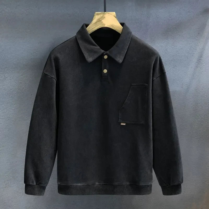 Geknpfter Polo-Pullover für Herren
