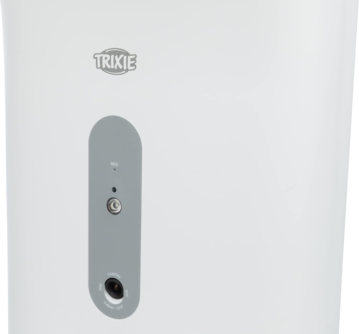 TRIXIE praktischer Futterautomat TX8 SMART 2.0, 4,5 l/24 × 38 × 19 cm, weiß/grau - 24344