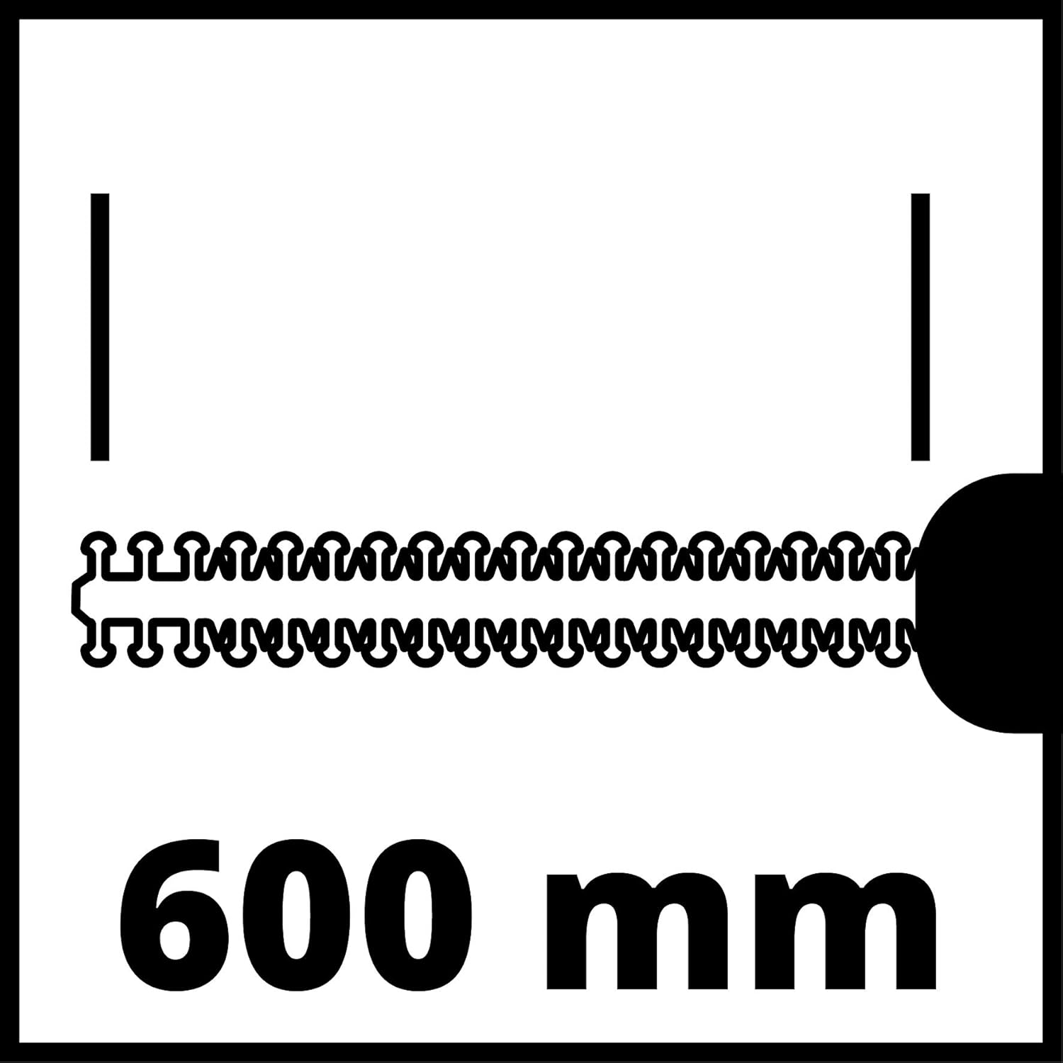 Einhell Tagliasiepi elettrico GE-EH 6560 (650 W, lama in acciaio tagliato e levigato al diamante, ingranaggi in metallo, protezione antiurto, incl. custodia)