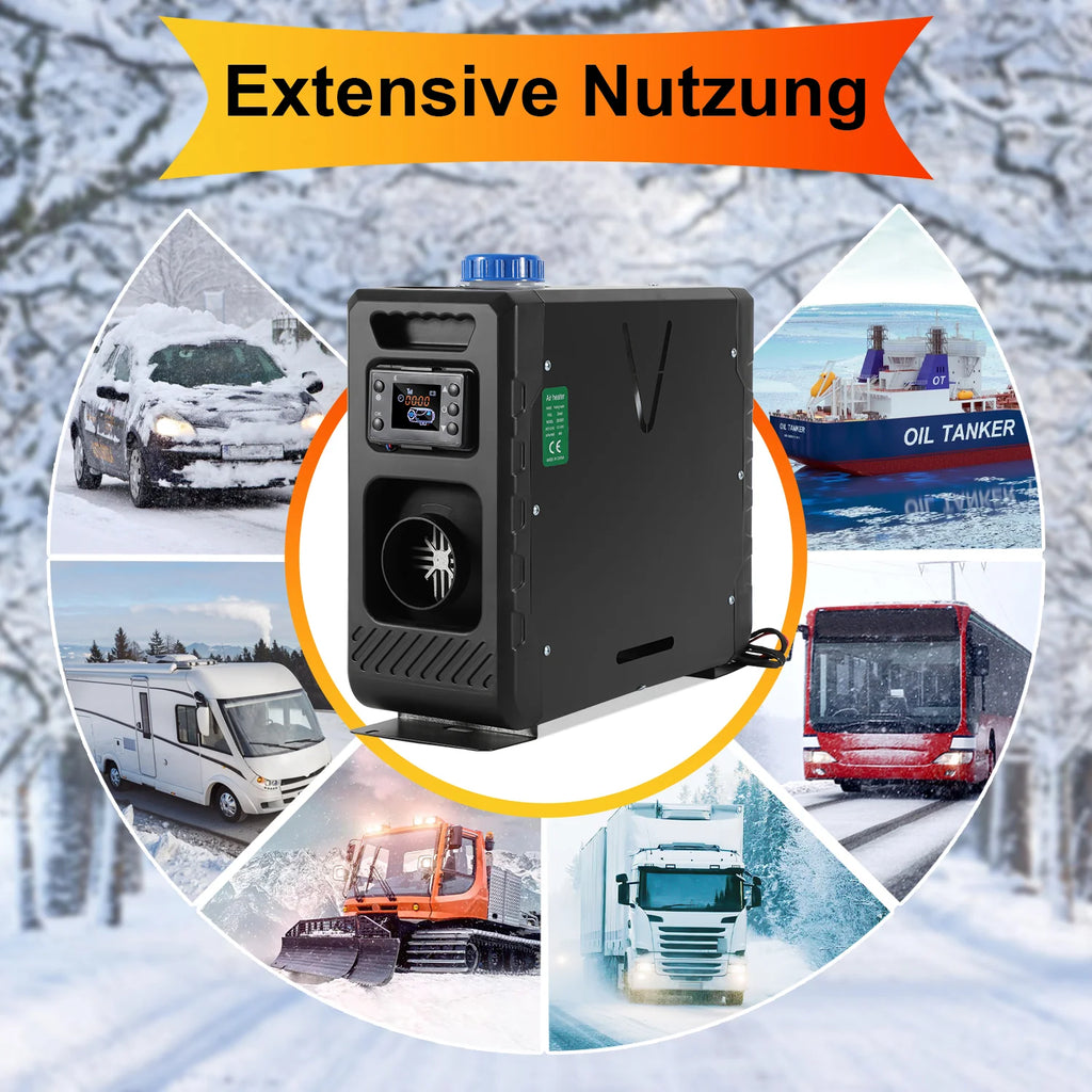 Riscaldatore da parcheggio diesel Sonnewelt 8KW 12V LCD APP