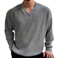 Florian - Klassischer V-Ausschnitt-Pullover
