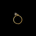 Mughetto - Vermeil - Anello con un fiore
