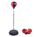 Set Punchingball HOMCOM regolabile in altezza incl. guantoni pompa