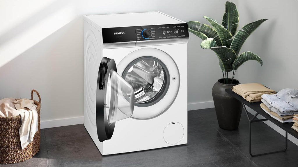 Siemens WM14N223 Lavatrice iQ300, Carica frontale con capacità di 7 kg, 1400 giri/min, speedPack L, Display LED, Programma Outdoor, Bianco, 60 cm