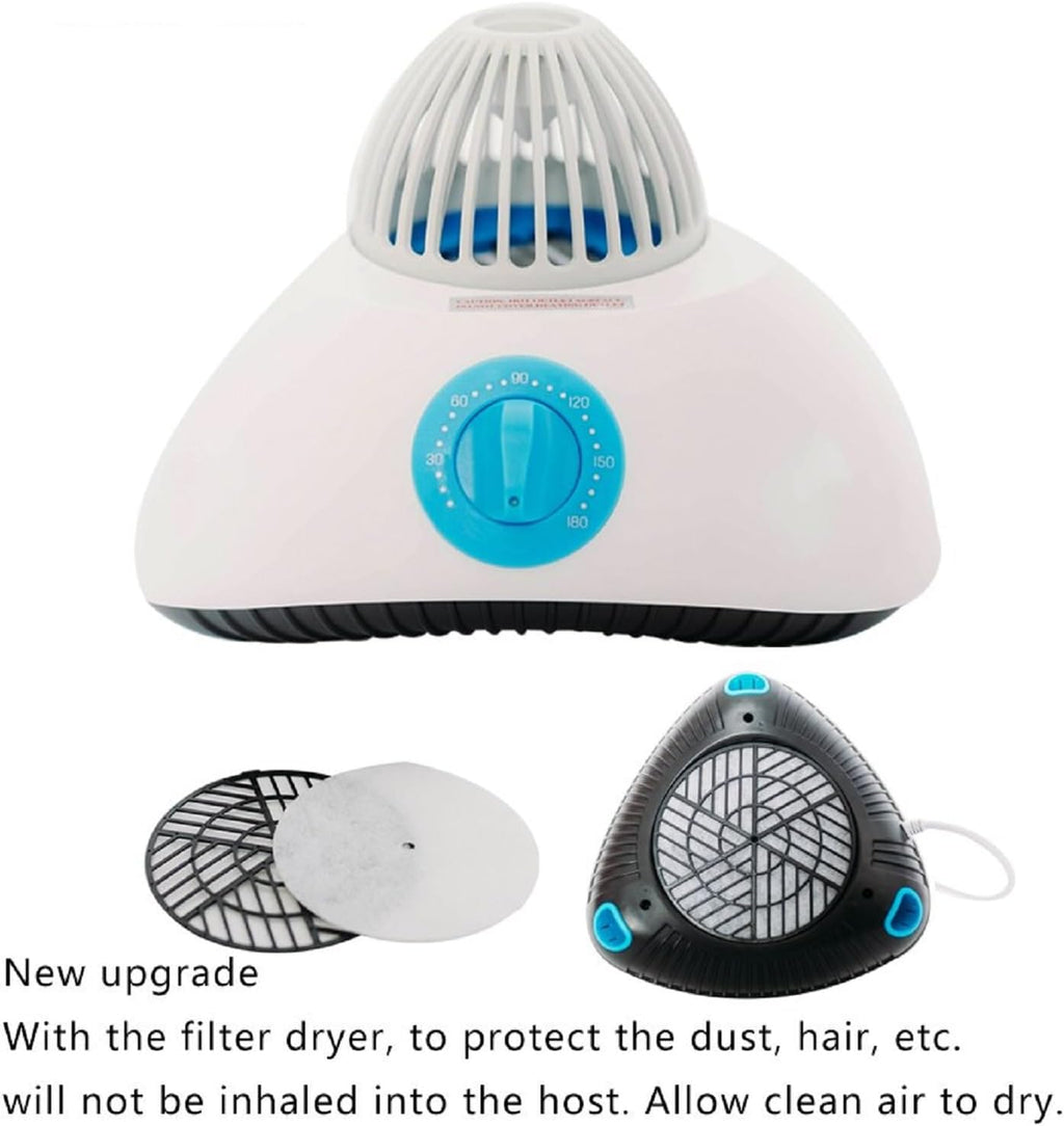 Concise Home Asciugatrice elettrica portatile 1000W grande capacità 10kg doppia lega di alluminio a risparmio energetico per vestiti bagnati interni asciugatrice ad aria calda