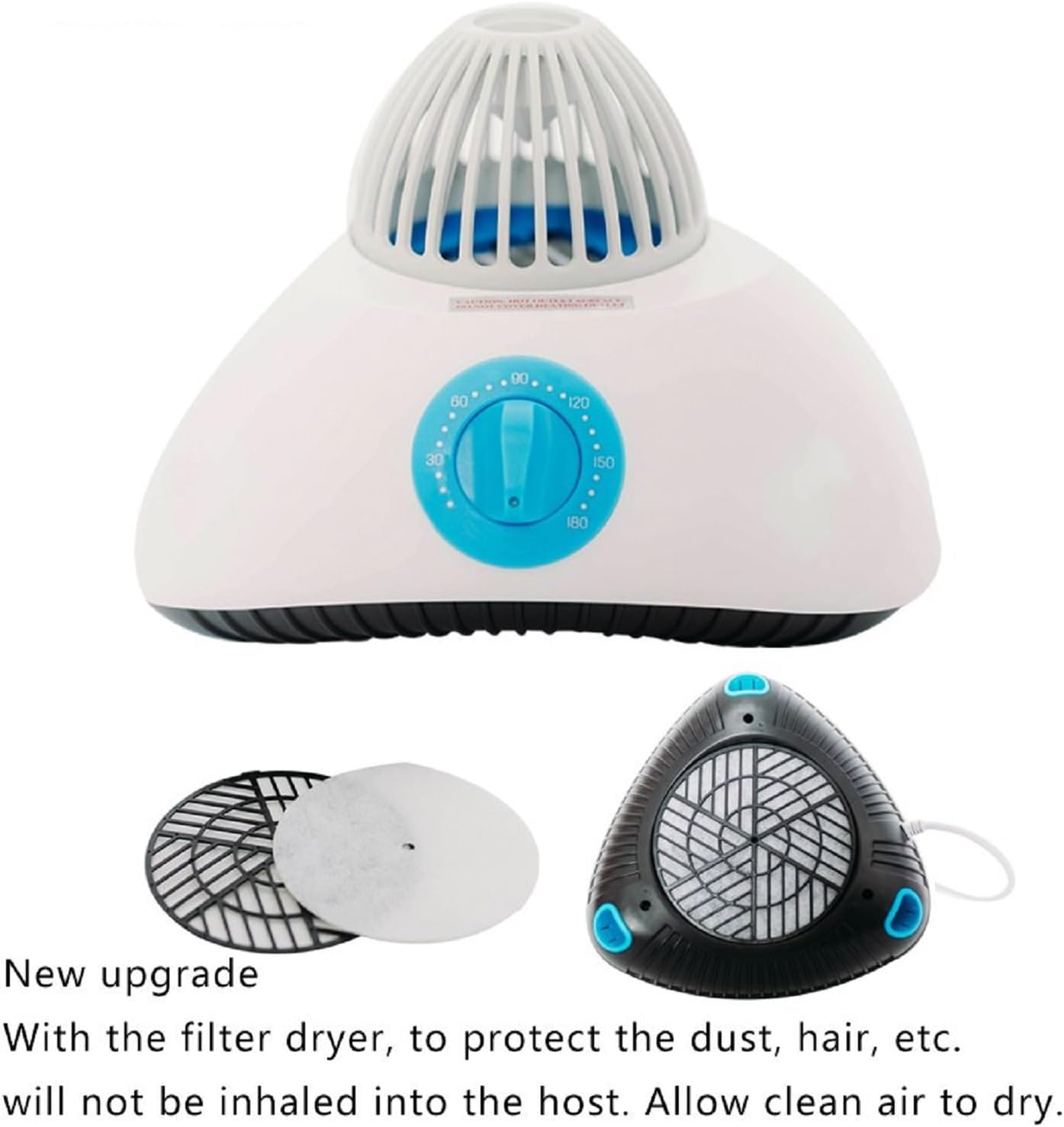 Concise Home Asciugatrice elettrica portatile 1000W grande capacità 10kg doppia lega di alluminio a risparmio energetico per vestiti bagnati interni asciugatrice ad aria calda