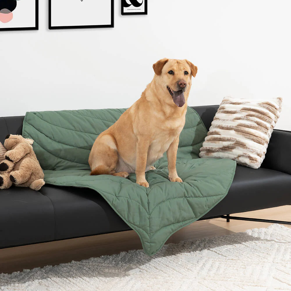 Coperta per cani a forma di foglia per persone - Tappetino comfort extra large