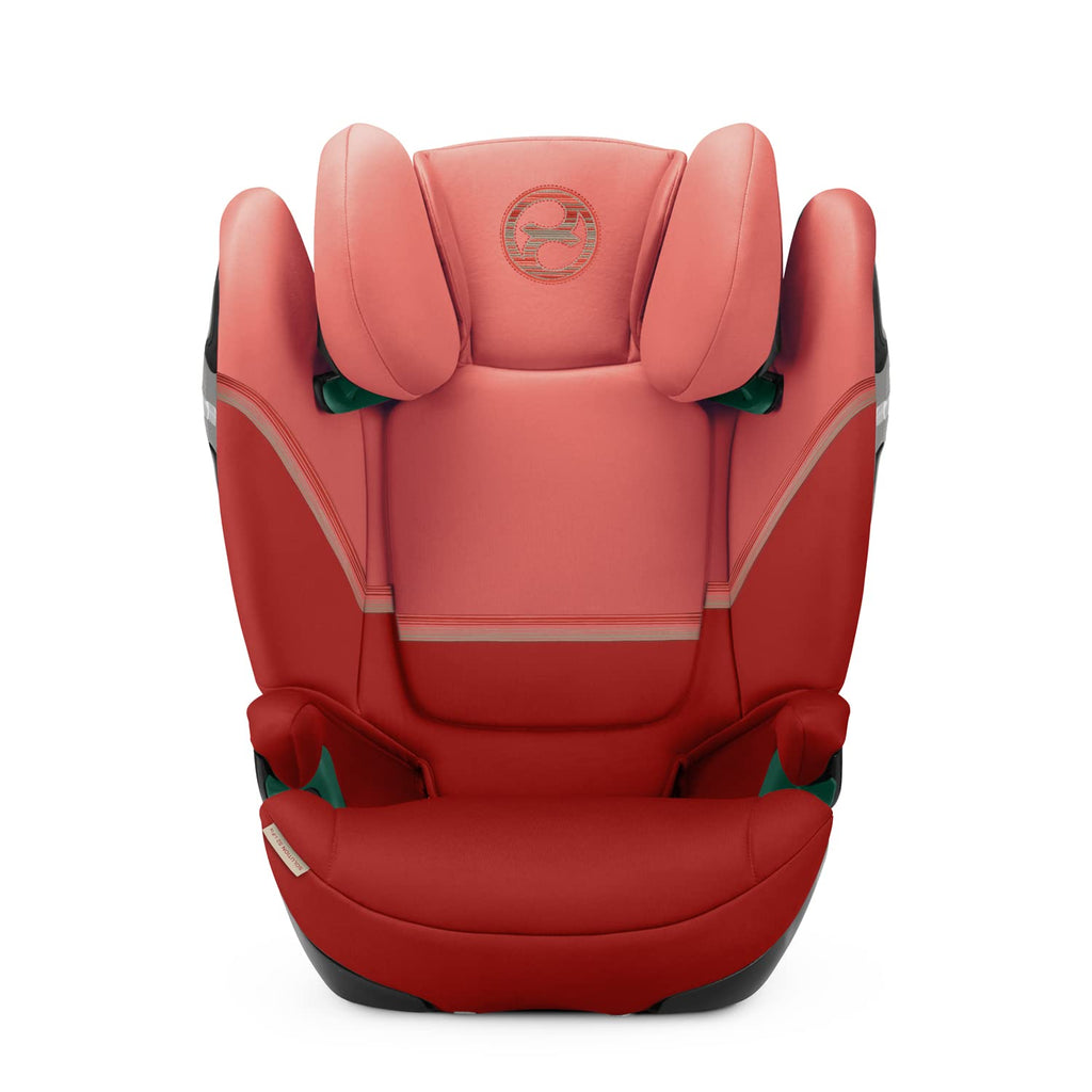 CYBEX Gold Seggiolino auto Solution S2 i-Fix, Per auto con e senza ISOFIX, 100-150 cm, Da 3 a 12 anni circa (15-50 kg), Lava Grey