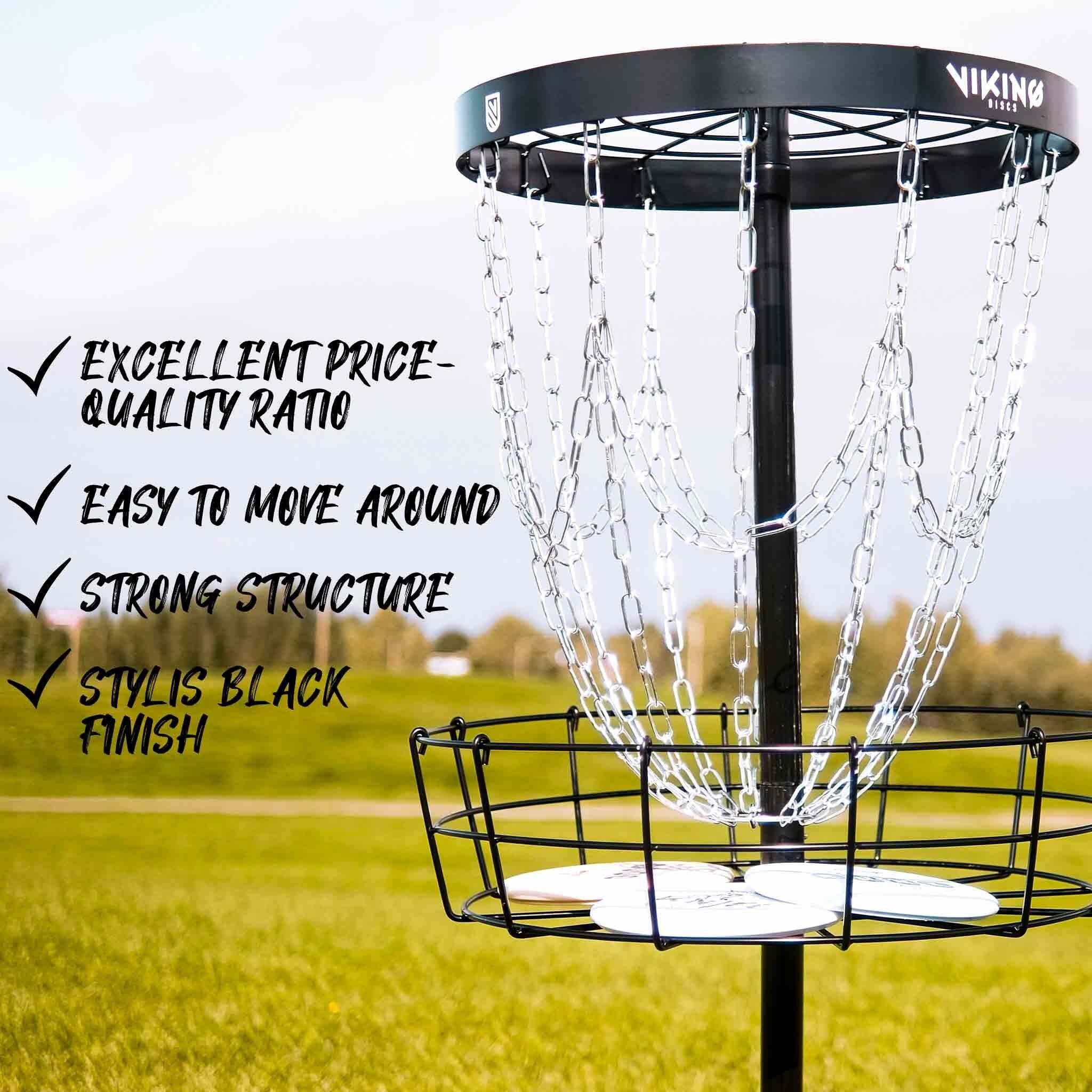 Viking Discs Battle Basket Pro Discgolf-Korb