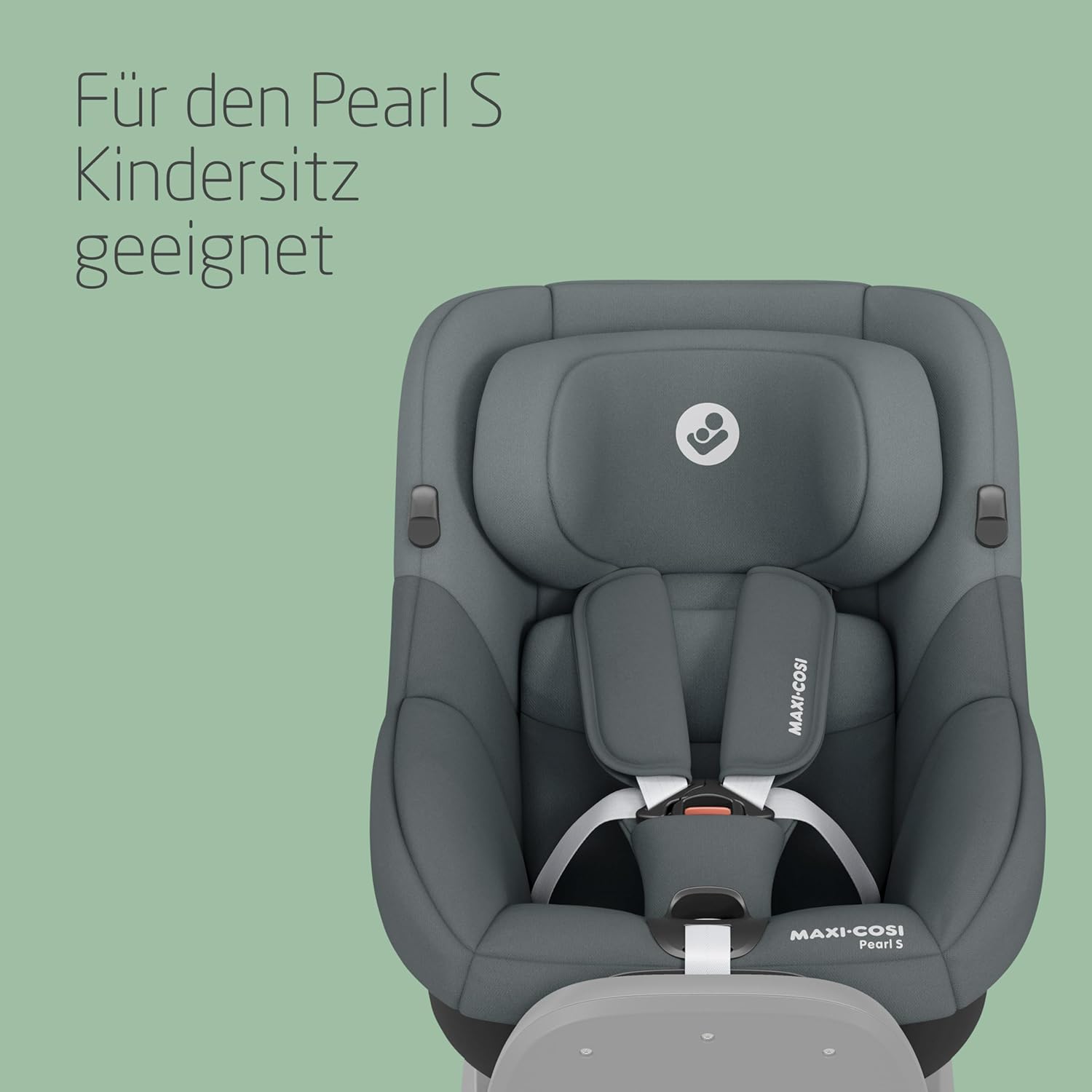 Maxi-Cosi Pebble 360 Pro, Seggiolino auto reclinabile SlideTech, da 0 a 15 mesi, da 0 a 13 kg, da 40 a 87 cm, per i seggiolini auto girevoli FamilyFix 360 Pro, G-CELL Side Impact Protection, Tonal Graphite