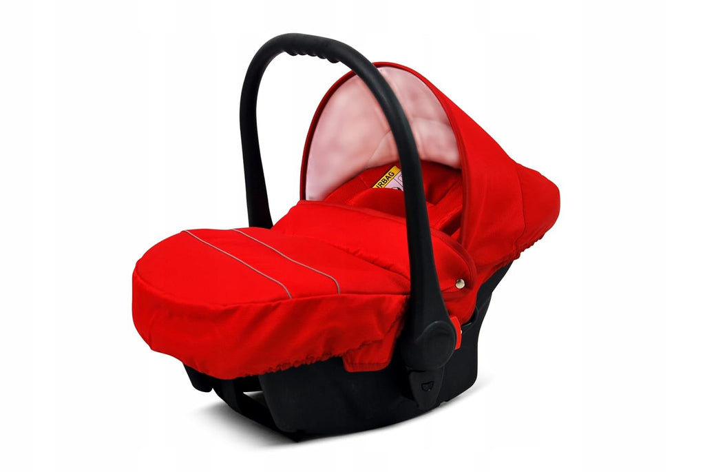 BabyLux® Bambimo Set Passeggino 3 in 1 - Optimal - incl. Navicella, Seduta Passeggino, Seggiolino Auto Ovetto - Seggiolino Auto - Set Passeggino - Passeggino Combinato con Borsa Fasciatoio, Parapioggia ecc.
