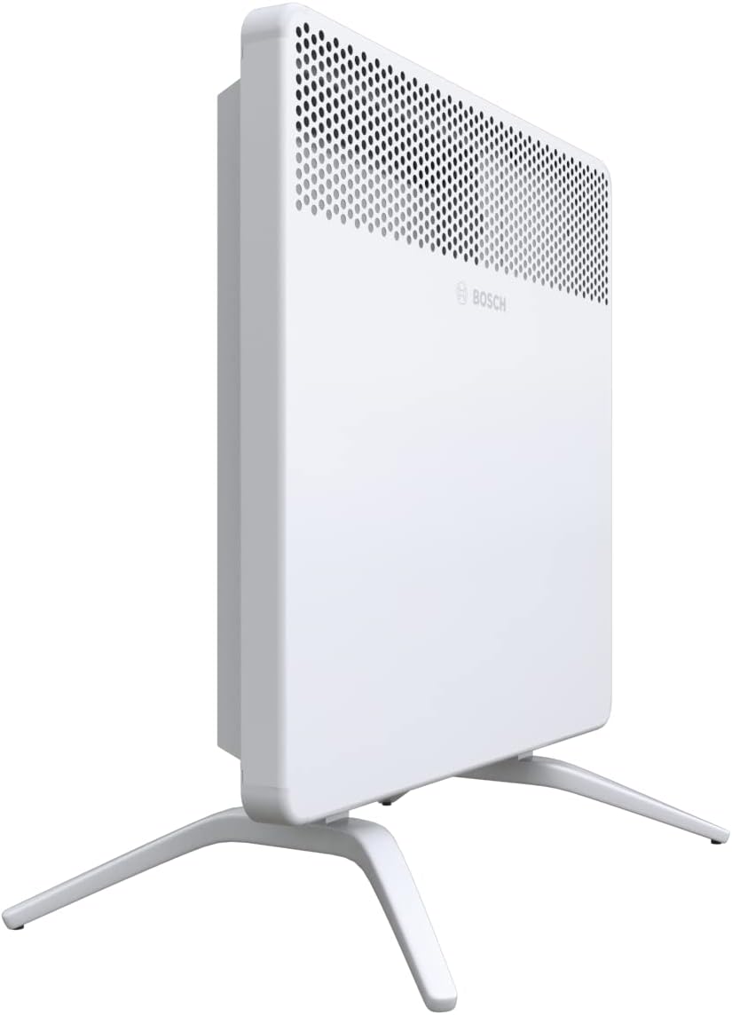 Bosch Thermotechnik convettore elettrico Heat Convector 4000-20, per circa 20m con 2000W incl. regolatore elettronico, display LED, programma settimanale, 5 anni di garanzia sul prodotto