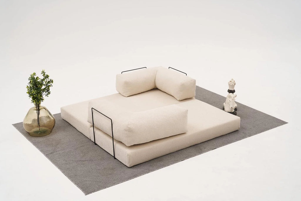 Divano 3 posti Comfort - Panna