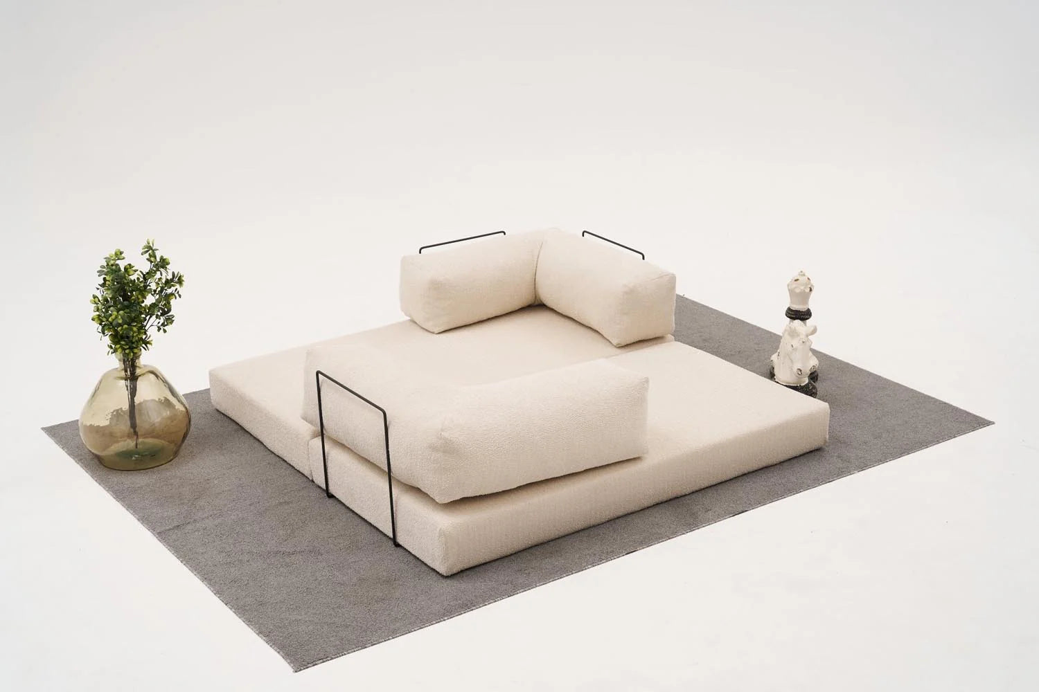 Divano 3 posti Comfort - Panna