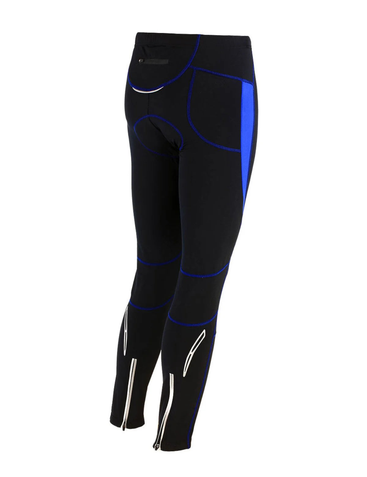 Herren Thermo Fahrradhose Pro T Schwarz Blau