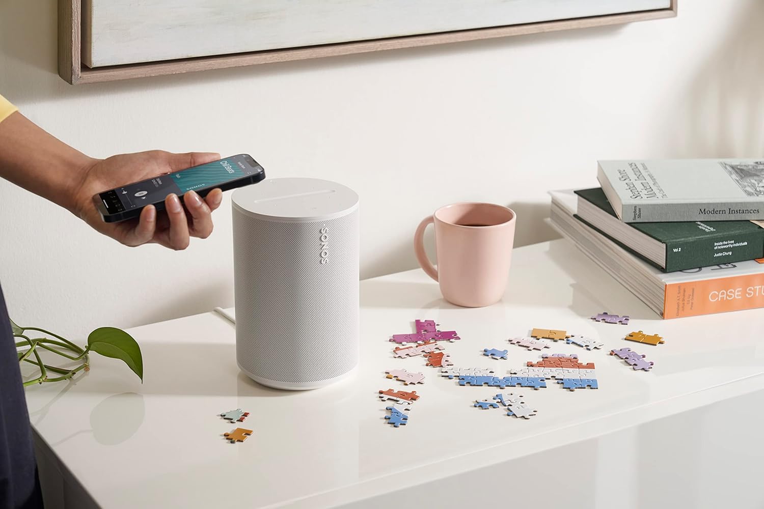 Sonos Era 100 | Smart Speaker con WLAN, Bluetooth, compatibile con Alexa - Nero