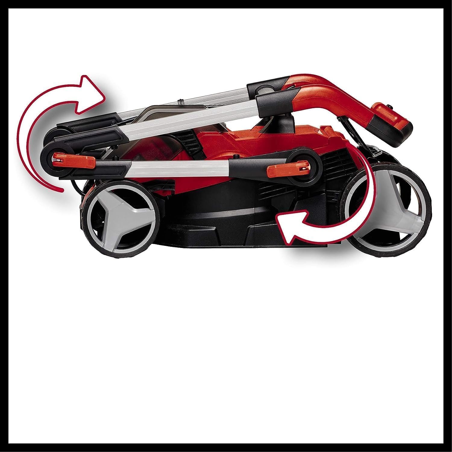 Tagliaerba a batteria Einhell GE-CM 36/34-1 Li-Solo Power X-Change (36 V, larghezza di taglio 33,5 cm, fino a 200 m², sacco di raccolta erba 30 l, altezza di taglio 25-65 mm, senza batteria)