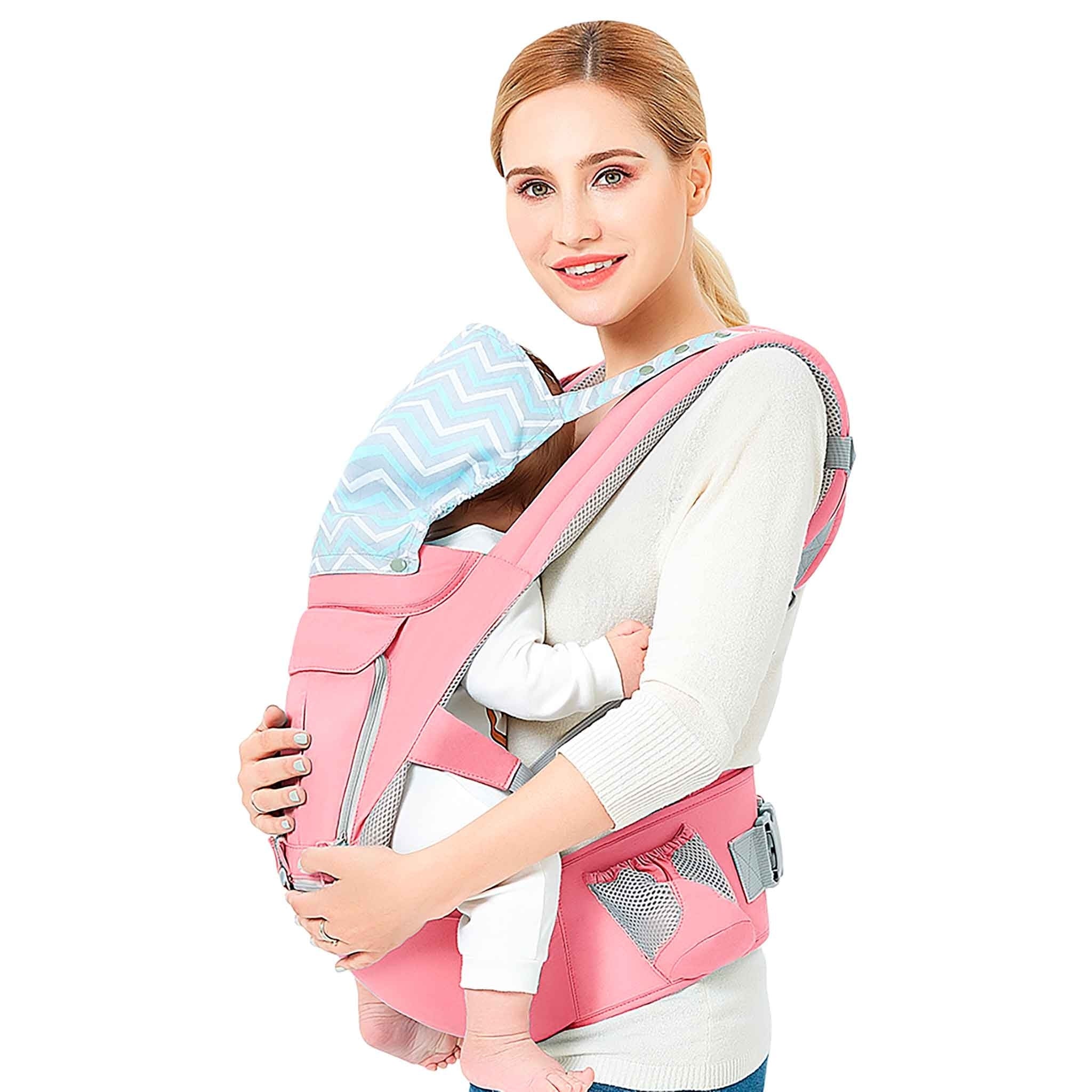 Marsupio Kikid Deluxe, Rosa