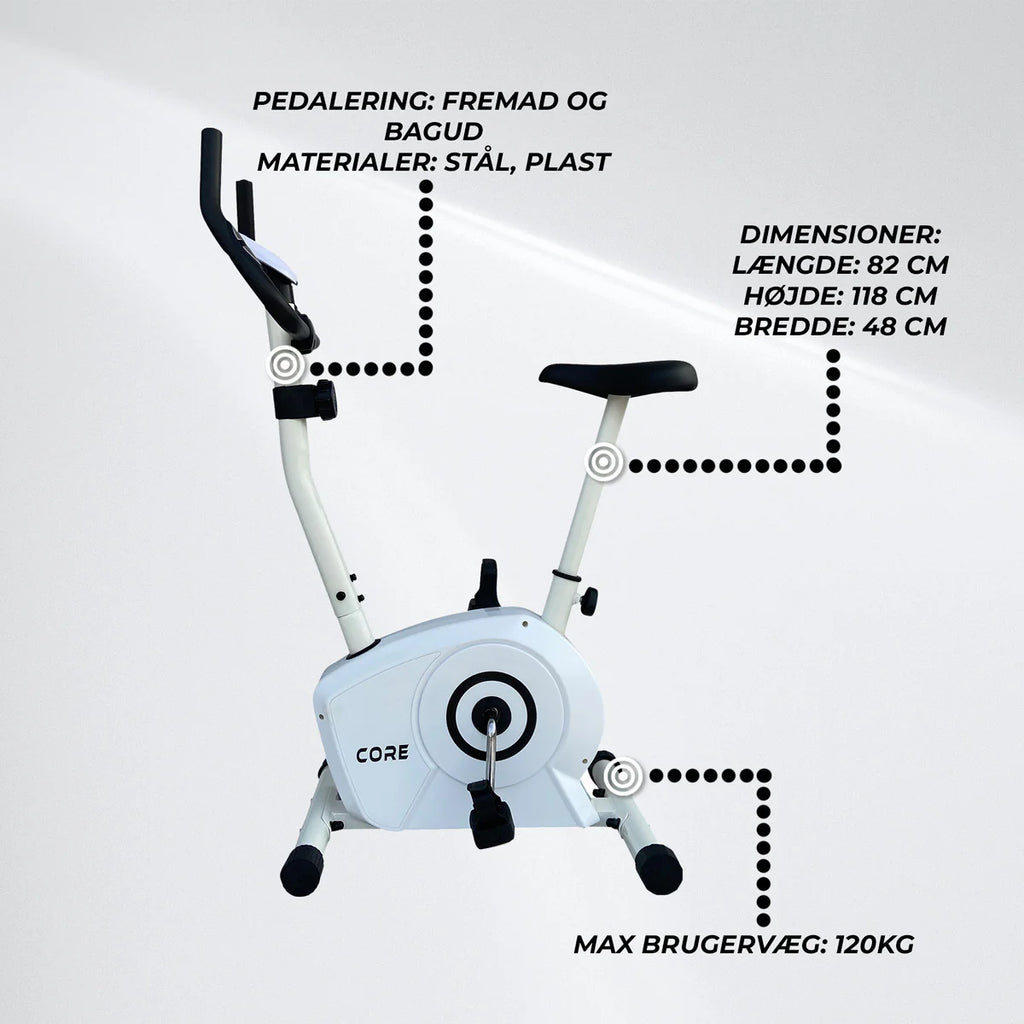 Core Heimtrainer 400, White