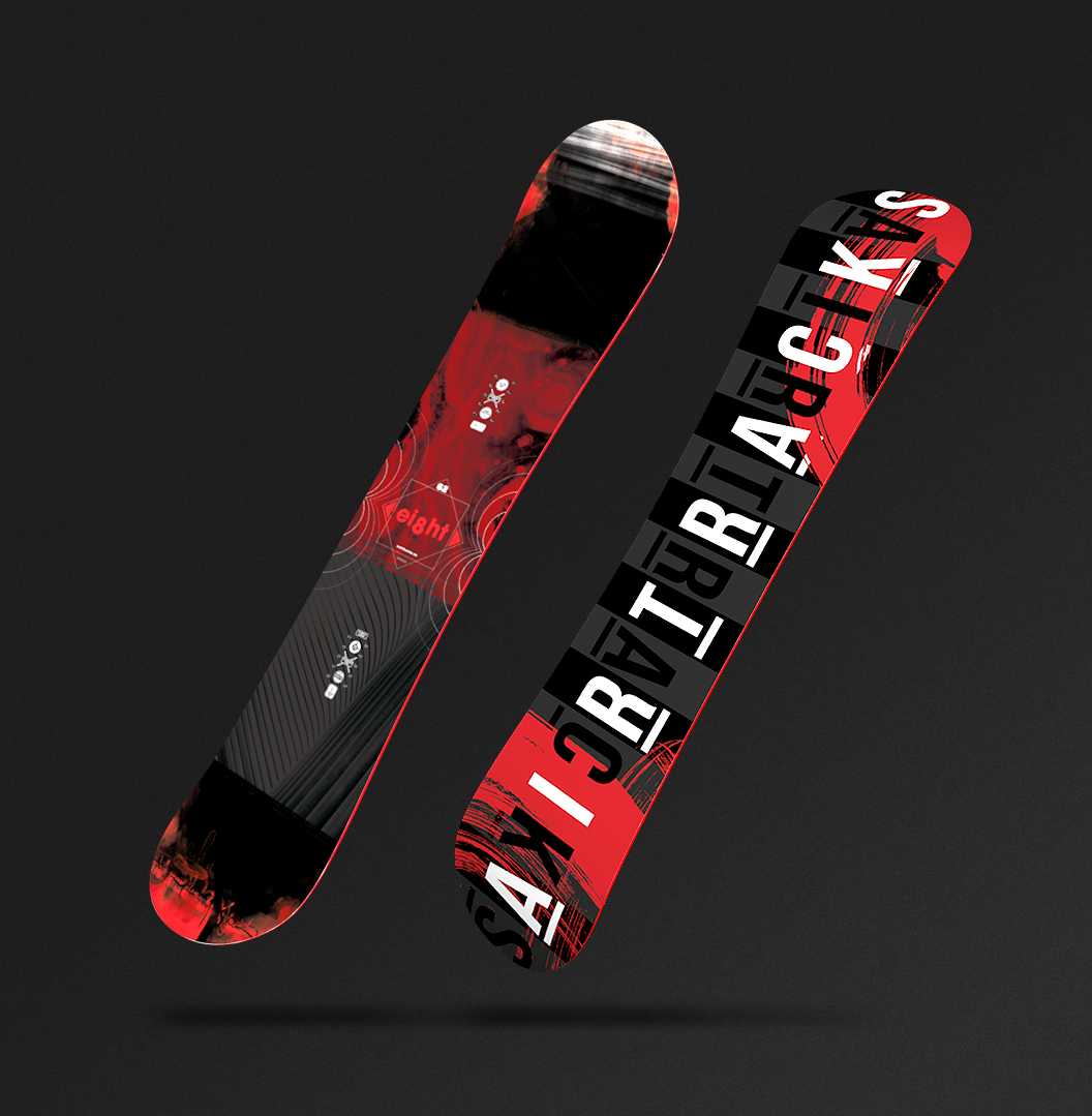 Herren Snowboard Eight Hybrid Rocker Wide Setprodukt