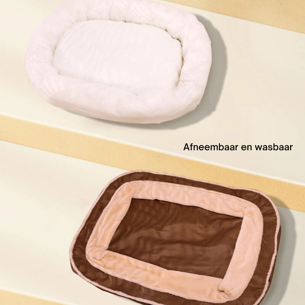 Lara | Weiches und Bequemes Hundebett mit Abnehmbarem Bezug