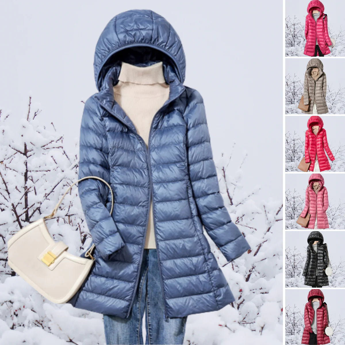 Caldo e alla moda cappotto invernale da donna