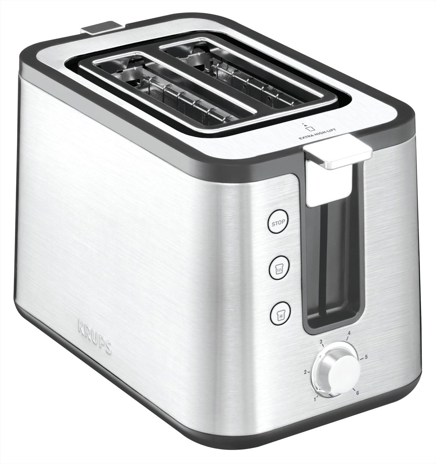 Krups KM442D Caffettiera con filtro Premium | 10-15 tazze | 1.000 Watt | programmabile | funzione scalda bevande | acciaio inossidabile | nero