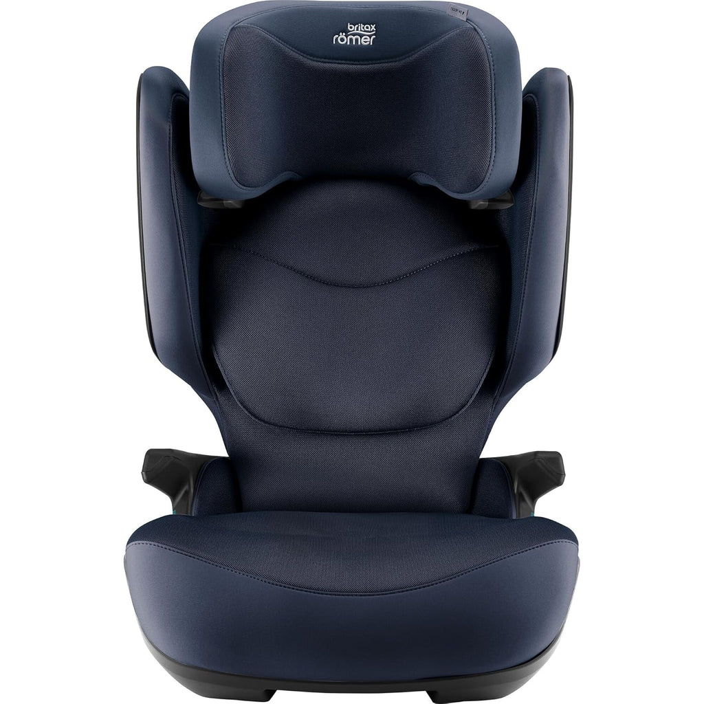 BRITAX RÖMER Seggiolino auto KIDFIX PRO M, per bambini da 100-150 cm (i-Size) con e senza ISOFIX, 3,5-12 anni, Midnight Grey | Classic