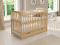Love For Sleep Lettino per neonati co-sleeping 120x60cm con materasso in schiuma bianco Jacob lettino per bambini in legno - lettino per bambini, lettino trasformabile con sbarre