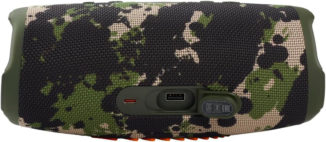 JBL Charge 5 altoparlante Bluetooth nero – Boombox portatile e impermeabile con power bank integrato – Fino a 20 ore di riproduzione musicale wireless con una sola carica della batteria