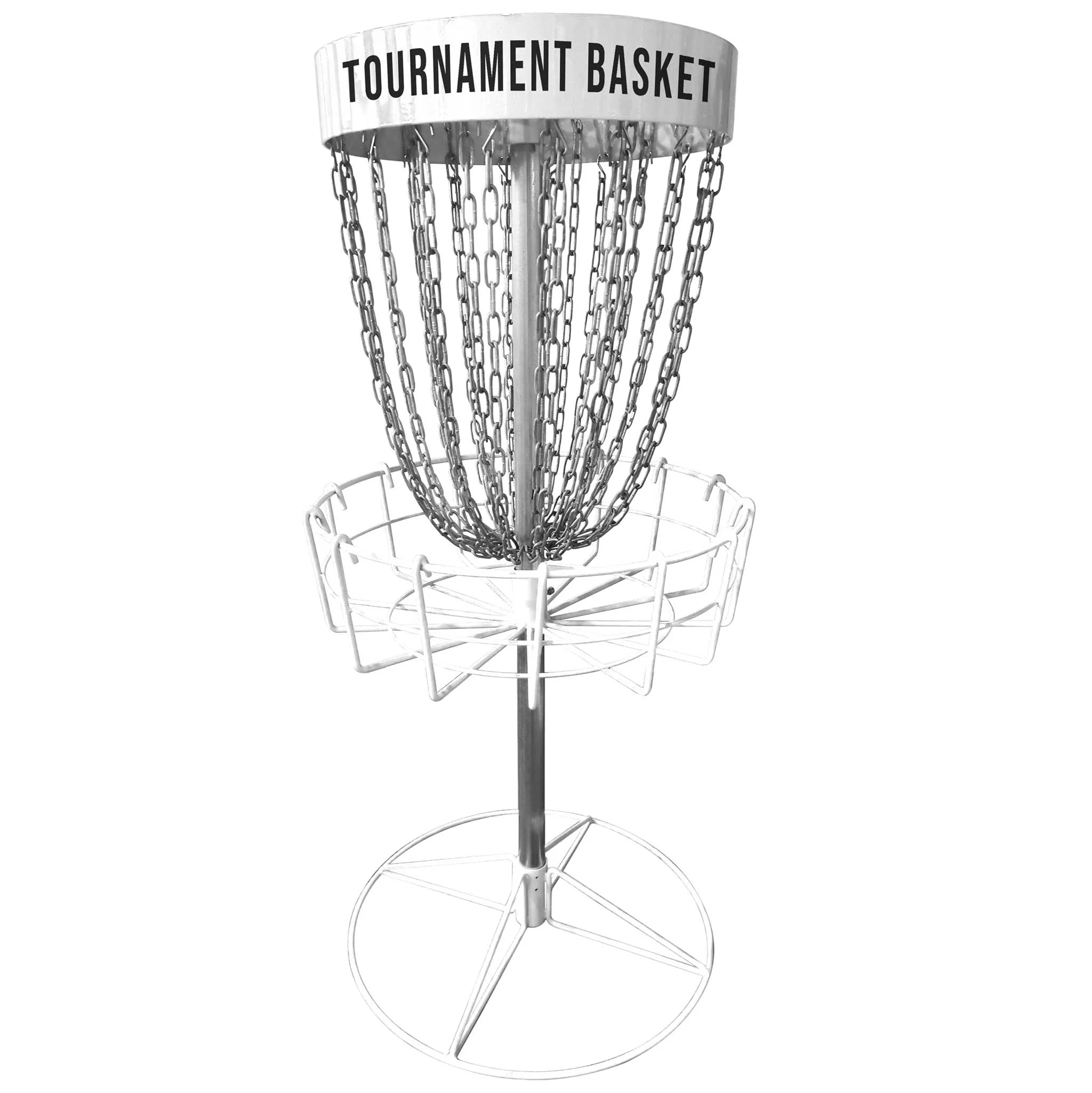 Viking Discs Tournament Basket Discgolf-Korb mit Tragbarer Basis