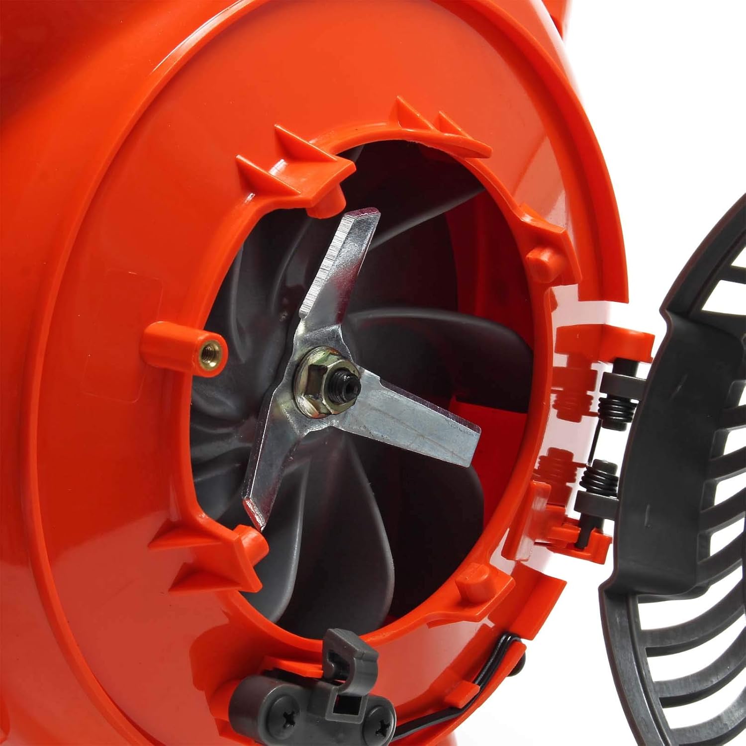 Wiltec Soffiatore per foglie 1,7 CV a zaino, Soffiatore per foglie a benzina con serbatoio da 1,2 l, Soffiatore per foglie a benzina utilizzabile con una sola mano, Soffiatore per foglie incl. ugelli