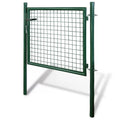 Cancello da giardino Fornorth per recinzione in rete 100x150cm, verde