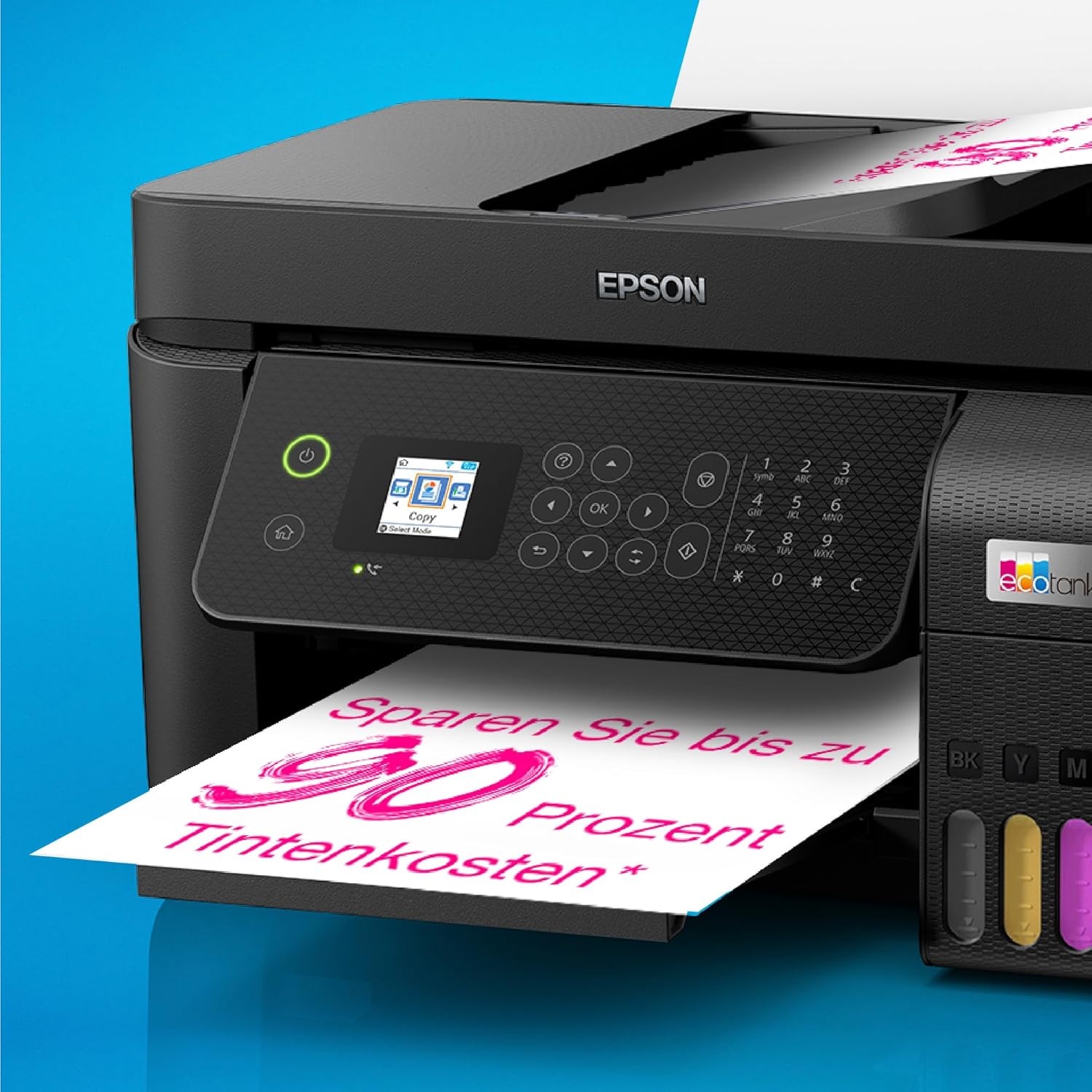 Epson EcoTank ET-4800 Stampante multifunzione A4 con serbatoio di inchiostro e Wi-Fi, con inchiostro incluso per un massimo di 3 anni