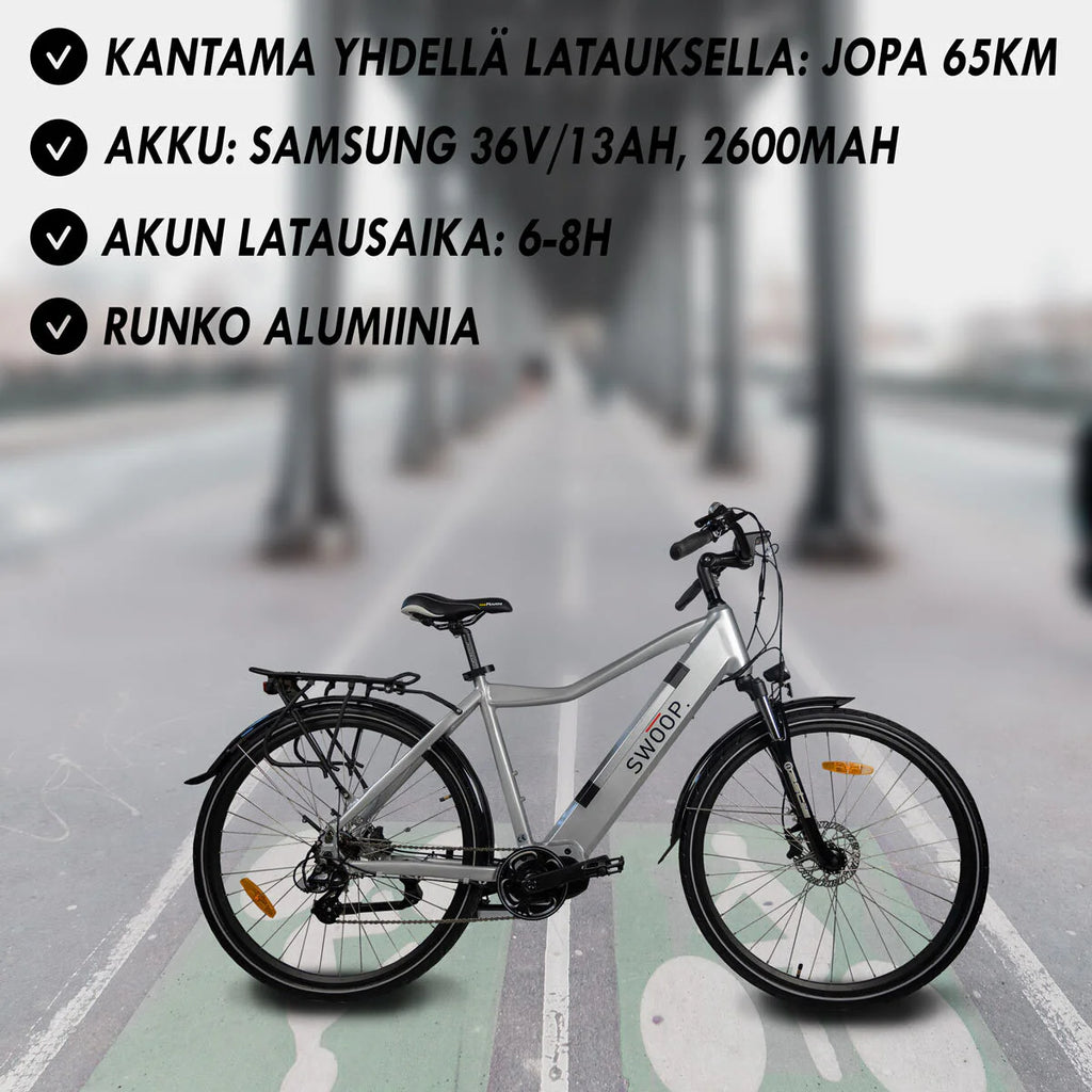 Swoop Bicicletta elettrica ibrida, Uomo 28