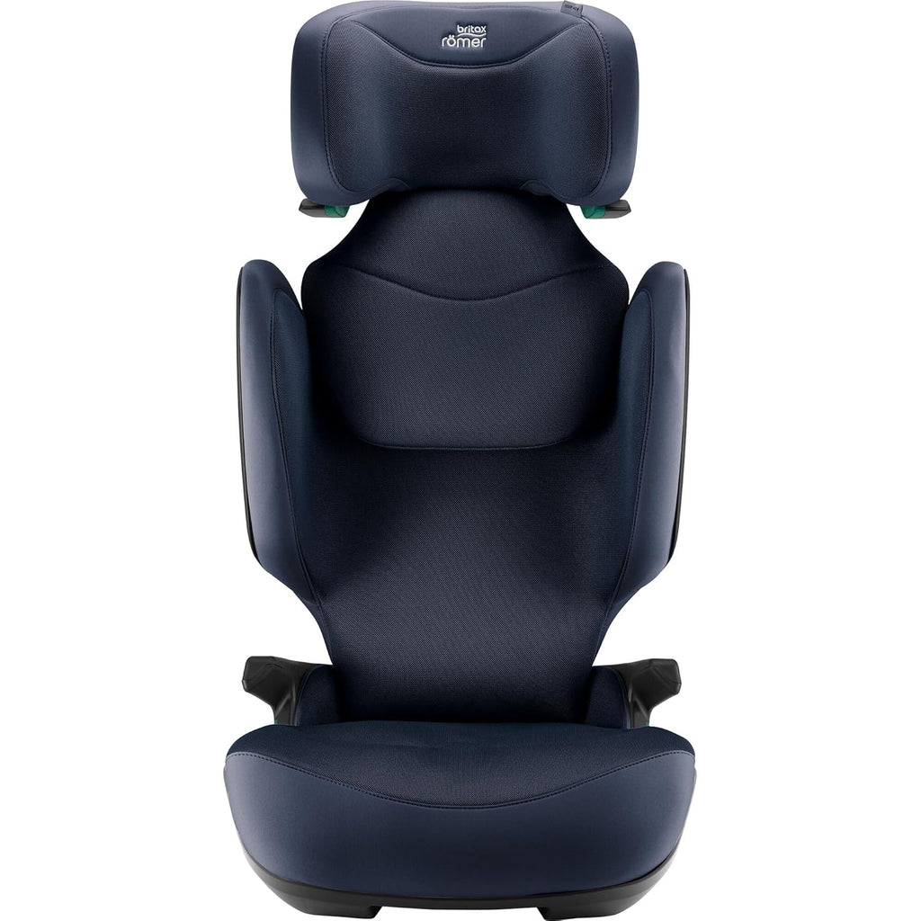 BRITAX RÖMER Seggiolino auto KIDFIX PRO M, per bambini da 100-150 cm (i-Size) con e senza ISOFIX, 3,5-12 anni, Midnight Grey | Classic