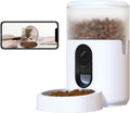Imou Mangiatoia Automatica per Gatti da 4L con Fotocamera 4MP e 360°, Dispenser Automatico per Gatti/Cani con Sensore di Basso Livello di Cibo e Blocco, Rilevamento di Movimento e Animali Domestici, 1-15 Pasti/Giorno