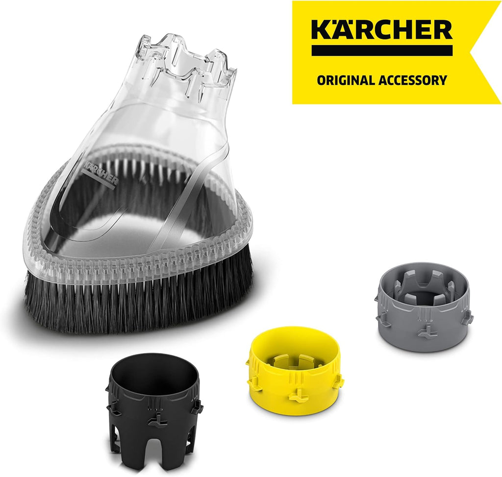 Kärcher T-Racer T 7 Plus detergente per superfici (protezione dagli spruzzi d'acqua, per grandi superfici, due ugelli a getto piatto, impugnatura per lavorare in verticale, ugello di potenza, ugello di risciacquo)