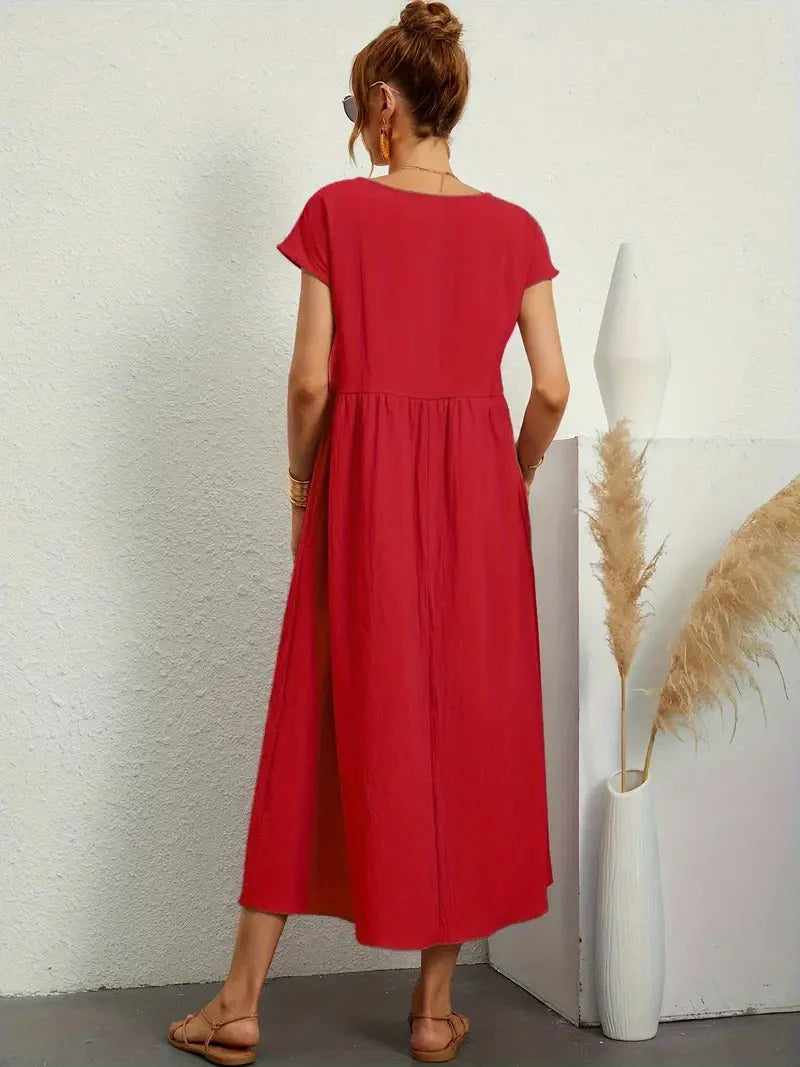 Zorana - Midikleid mit Taschen