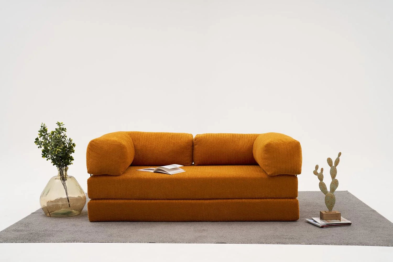 Divano a 3 posti Comfort - Arancio