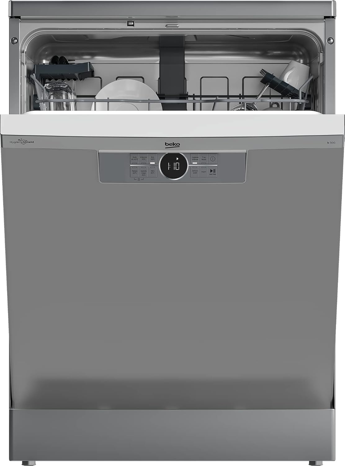 Beko BDFN26420W b300 Lavastoviglie a libera installazione, integrabile, 14 coperti, Motore ProSmart Inverter, TrayWash, HygieneIntense, 6 programmi, WaterSafe+, Bianco
