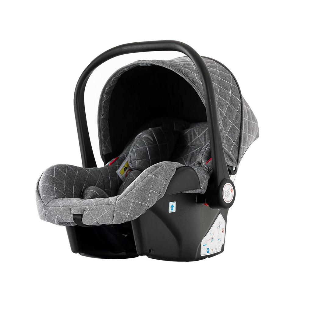 Sianldcone Passeggino 3 in 1, Set Passeggino con Tessuti di Alta Qualità, Sistemi di Viaggio con Spinta Reversibile, Passeggino Combinato a Vista Aperta Set Completo 3 in 1 (V9 Cachi)