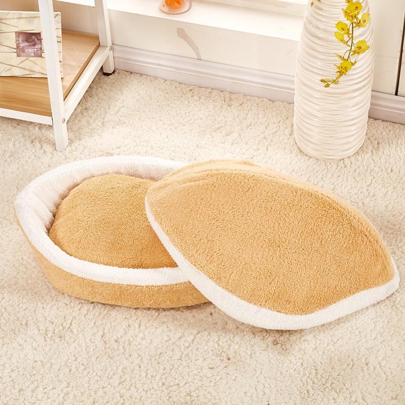 Gemütliches Bürgerfrmiges Kuschelbett mit Windschutz – Perfekter Rückzugsort für Haustiere