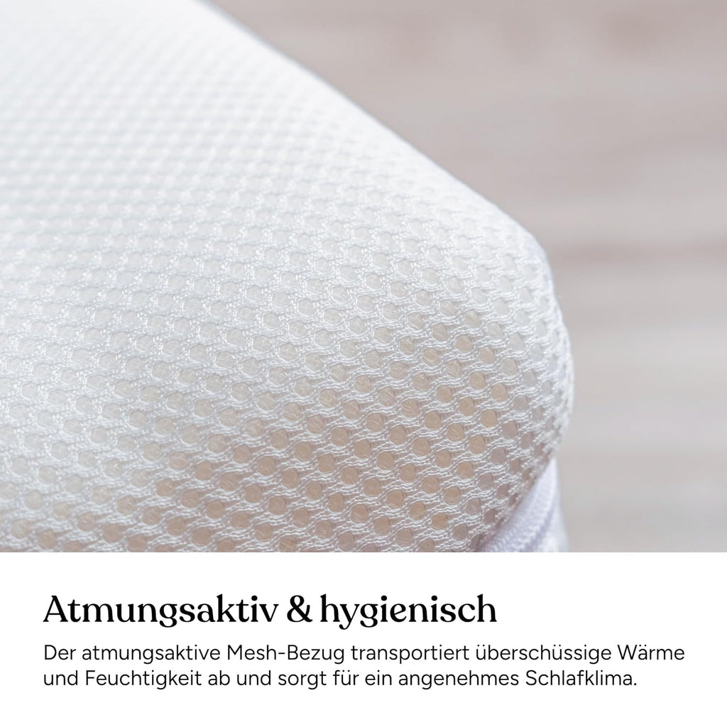Ehrenkind® Kindermatratze Pur | Baby Matratze 80x200 Standard 100 by OEKO-TEX | Babymatratze 80x200 aus hochwertigem Schaum und Hygienebezug