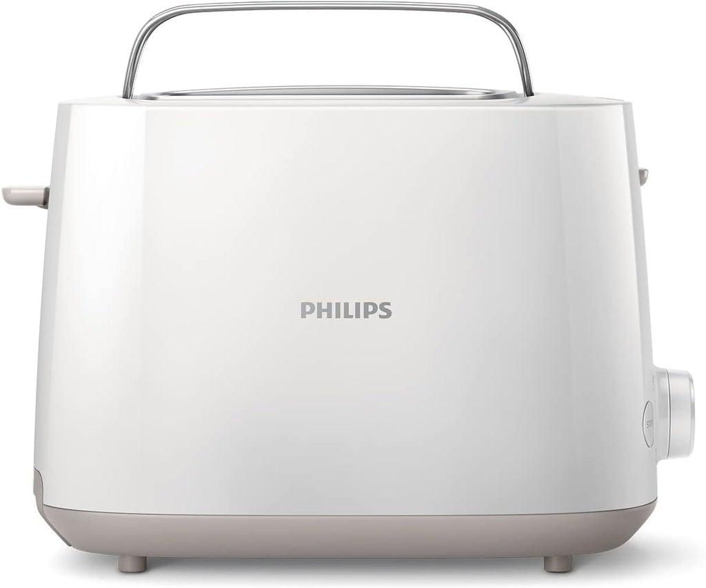 Rowenta CT3801 Filter- Kaffeemaschine Adagio Milano | Mit Kunststoff-Thermokanne | 8-12 Tassen | Wei/Edelstahl & Philips Toaster – 2 Toastschlitze, 8 Stufen, Brtchenaufsatz, wei (HD2581/00)