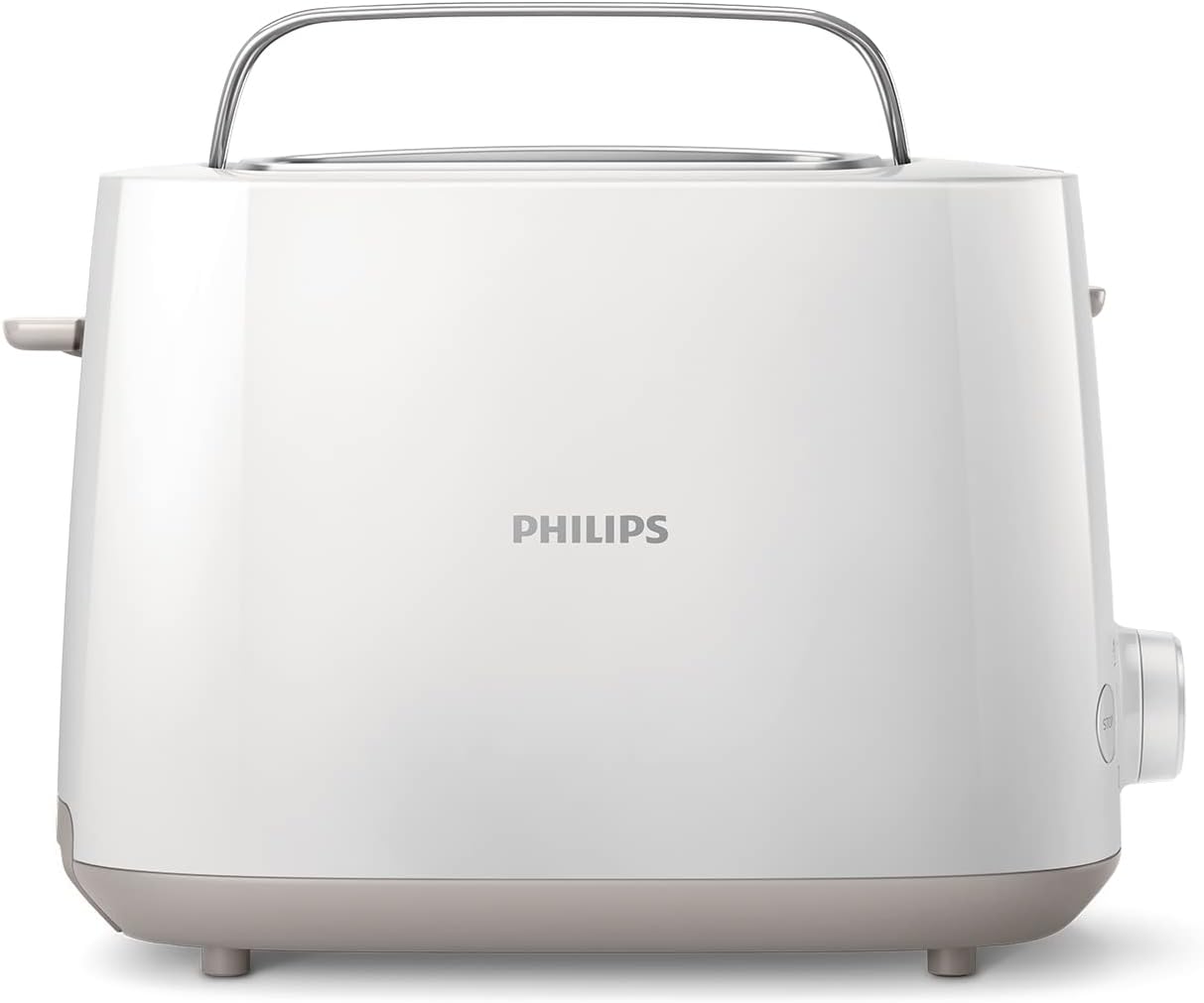 Rowenta CT3801 Filter- Kaffeemaschine Adagio Milano | Mit Kunststoff-Thermokanne | 8-12 Tassen | Wei/Edelstahl & Philips Toaster – 2 Toastschlitze, 8 Stufen, Brtchenaufsatz, wei (HD2581/00)