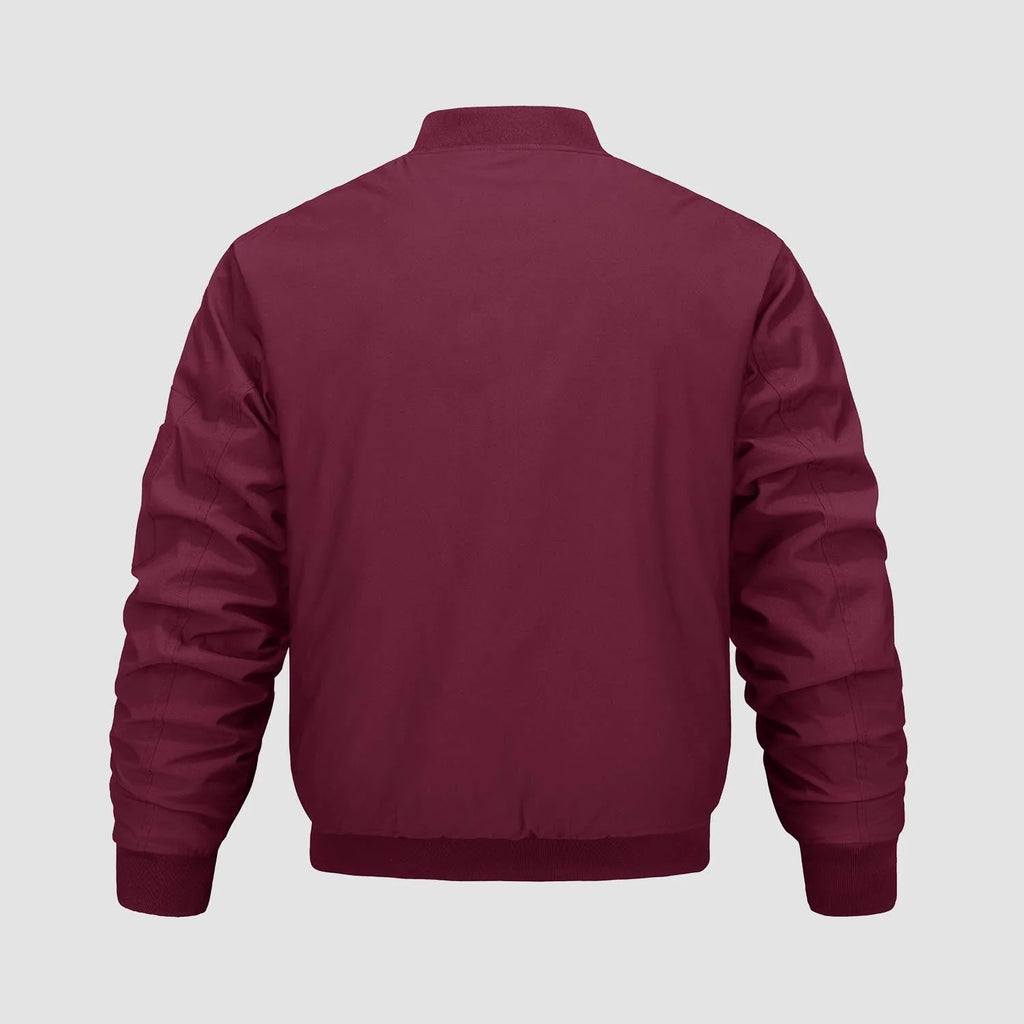Bomber da uomo con cerniera