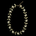 Blühende Myrte - Blttercollier