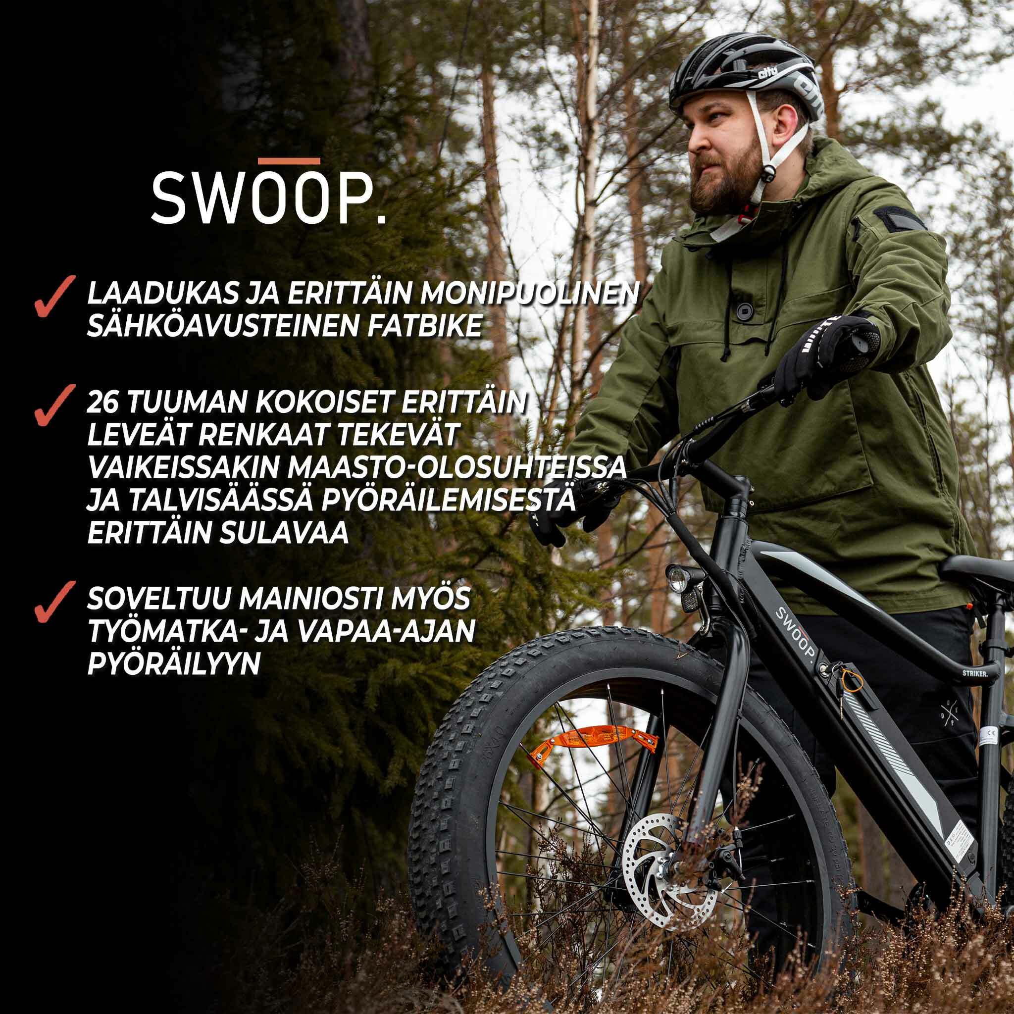 Swoop E-Fatbike Striker, 26