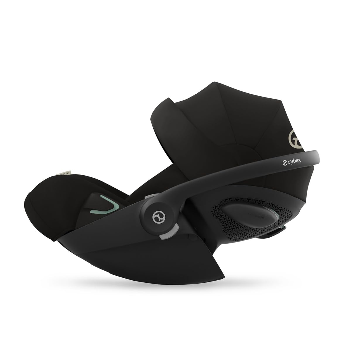 CYBEX Gold Seggiolino auto Cloud G i-Size Comfort, con riduttore per neonato, dalla nascita a circa 24 mesi, per bambini da 40 cm a 87 cm, max. 13 kg, Moon Black